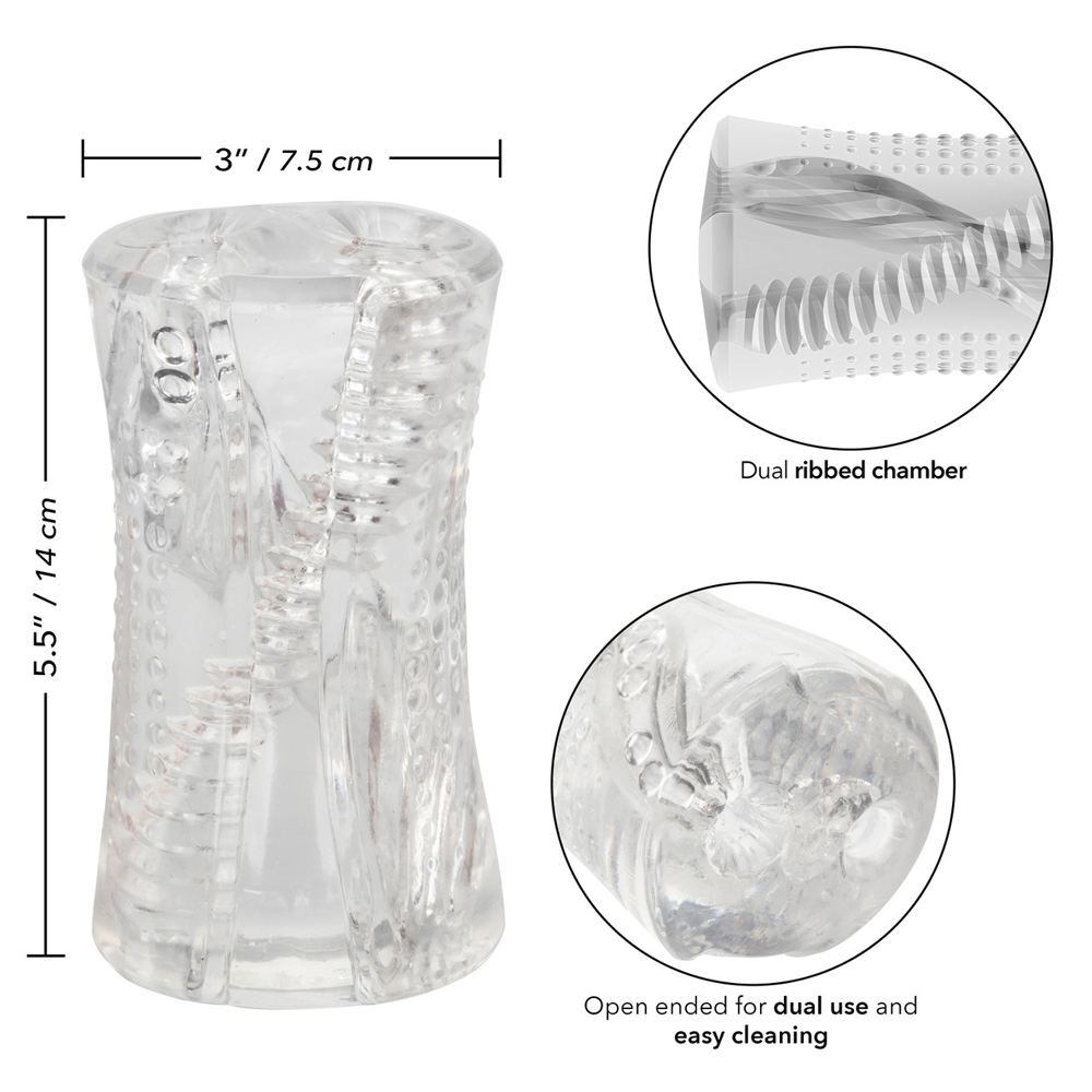 Cyclone Dual Ribbed Stroker - Image 3
