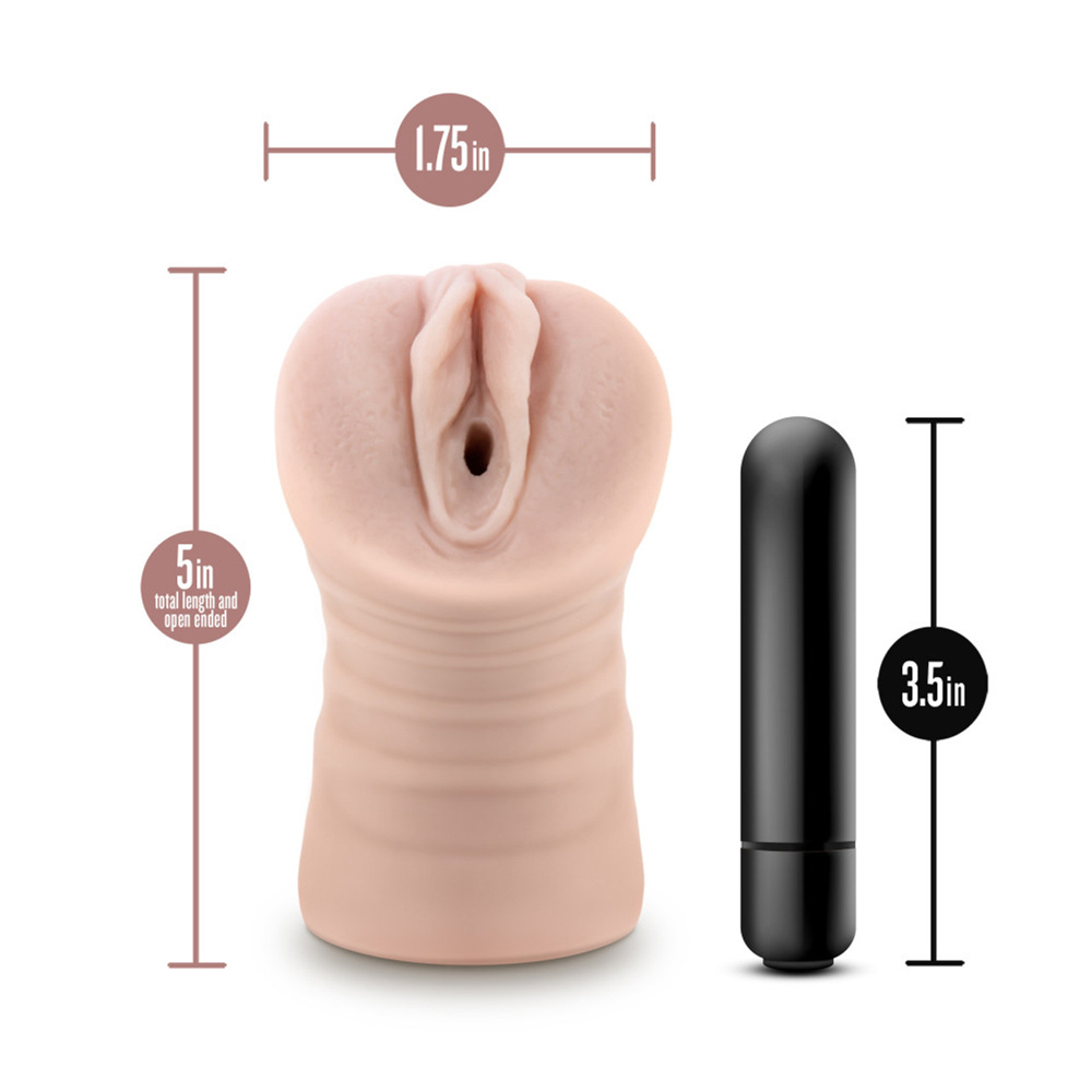 EnLust Ayumi Vibrating Stroker Beige - Image 3