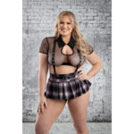 Skipping Class 4Pc School Girl Costume Set  1X/2X - Image 2