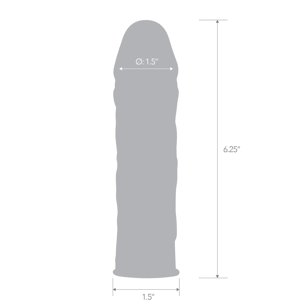 6.25" Realistic Penis Extension - Image 3